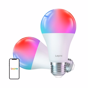 LEPRO B2-2 E27 Wi-Fi LED lemputė, 1100 lm, 2 vnt.