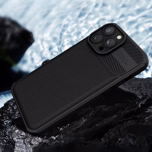 Чехол Camera Protected для iPhone 13 Pro Max чёрный
