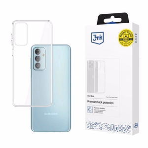 3mk Clear Case dėklas, skirtas Samsung Galaxy F23 5G – skaidrus