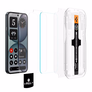 Spigen Glas.tR EZ Fit Pro grūdintas apsauginis stiklas, skirtas „Nothing Phone 4A“, 2 vnt.
