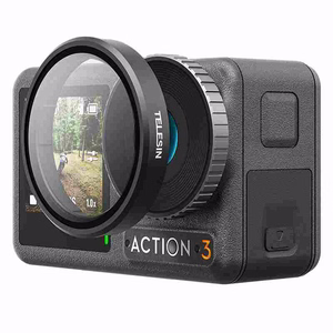 4 TELESIN CPL/ND8/ND16/ND32 filtrų rinkinys DJI Osmo Action 3 / 4 / 5