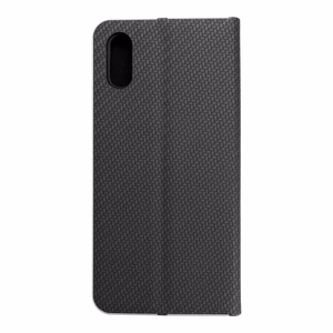 LUNA knygos dėklas Xiaomi Redmi 9AT / Redmi 9A juodas