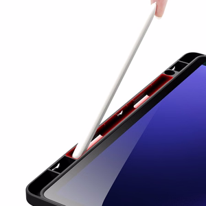 Dux Ducis Magi dėklas su styliaus laikikliu planšetiniam kompiuteriui Samsung Galaxy Tab S10 FE/S9/S9 FE - juodas