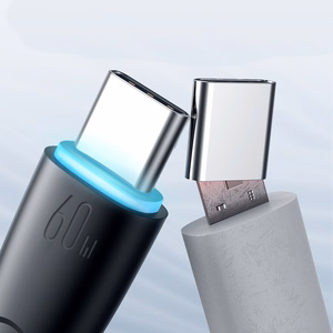 Joyroom Starry Series SA32-CC3 кабель USB-C USB-C 60W 1м - чёрный