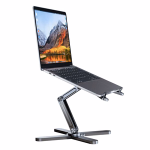 Tech-Protect ULS200 universalus stovas nešiojamiesiems kompiuteriams iki 16" - pilkas