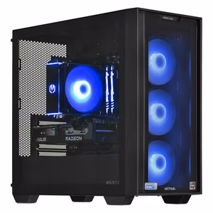 Actina 5901443335832 PC AMD Ryzen™ 5 5600 16 GB DDR4-SDRAM 1 TB SSD AMD Radeon RX 7600 Mini Tower juodas