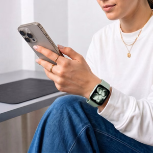Tech-Protect silikoninis dirželis Apple Watch 40/41/42 mm laikrodžiui, šviesiai žalias
