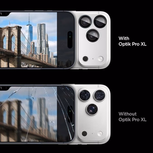 Spigen Optik Pro XL Camera Lens Glass for iPhone 17 Pro Max - Silver