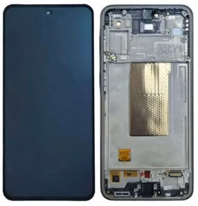 ЖК-экран Samsung A376 A37 5G с сенсорным экраном и рамкой, серый-зеленый, оригинальный (комплект для ремонта)