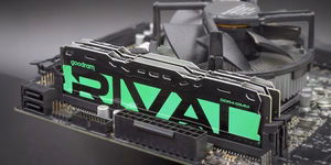 DDR4 2x32GB комплект UDIMM goodram RIVAL сияющий зеленый
