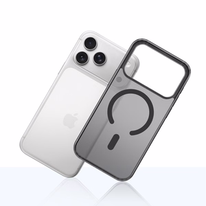 Dėklas 3mk Frosty MagCase Apple iPhone 17 Pro Max juodas