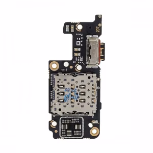 Charging Port Compatible With Xiaomi Redmi Note 11 Pro+ 5G with Flex / Silver OEM