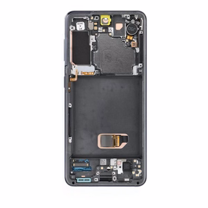 Rinkinys LCD ekranas SAMSUNG S21 5G G991B GH82-27257A pilkas