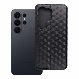 Чёрный чехол-книжка Cubic Book для Motorola G57 POWER