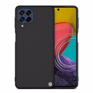 Nillkin Textured Case durable reinforced case with gel frame and nylon back for Samsung Galaxy M53 5G black