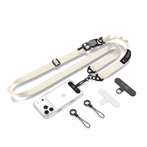 Tech-Protect C9S Rope Crossbody Phone Lanyard - Beige