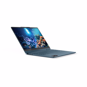 Lenovo Yoga 7 2-in-1 14AKP10 Copilot+ PC AMD Ryzen AI 5 340 Hibridinis (du viename) 35,6 cm (14") Lietimui jautrus ekranas WUXGA 16 GB LPDDR5-SDRAM 512 GB SSD Wi-Fi 7 (802.11be) Windows 11 Home Žalsvai mėlyna