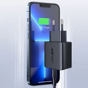 Įkroviklis Acefast A1 PD20W USB-C juodas