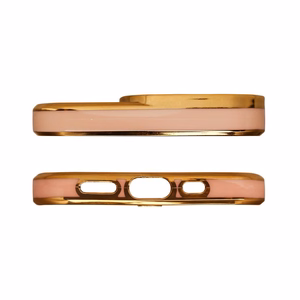 Fashion Case чехол для Xiaomi Redmi Note 11 Pro гелевая крышка с золотой рамкой золотой