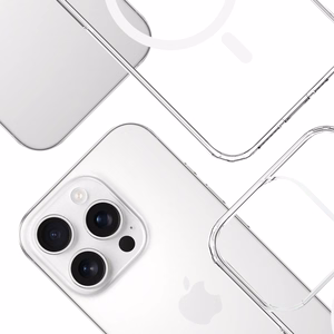 3mk Armor MagCase Dėklas telefonui iPhone 16 Pro Max - Skaidrus