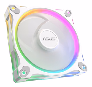 ASUS Prime MR120 ventiliatorius ARGB baltas kompiuterio korpusas 12 cm