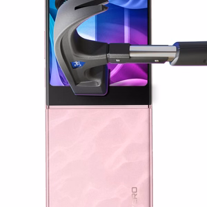 Infinix Zero Flip (front) - 3mk Silky Matt Pro
