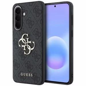 GUESS чехол для Samsung Galaxy A57 GUHCSA574GMGGR (4G Big Metal Logo) чёрный