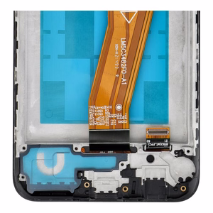LCD ekranas, skirtas SAMSUNG A02S OEM, su rėmeliu (164mm)