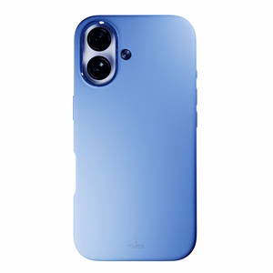 Puro Icon Mag Pro Magnetinis Silikoninis dėklas telefonui iPhone 16 - Mėlyna