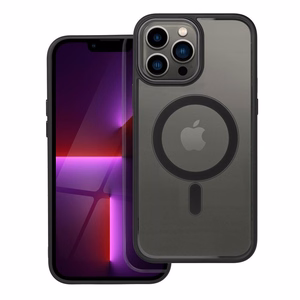 Чехол для iPhone 13 PRO MAX Color Edge Mag Cover совместимый с MagSafe чёрный