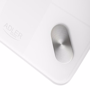 Elektroninės vonios kambario svarstyklės „Adler AD 8186“ baltos spalvos