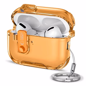 "Tech-Protect Bounce Pro" dėklas "AirPods Pro 3" - oranžinis