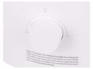 Xiaomi Humidifier 2 Lite EU BHR6605EU 23 W Water tank capacity 4 L - Humidification capacity 300 ml/hr White