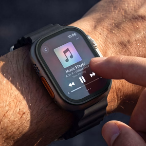 Tech-Protect grūdintas stiklas 2 vnt. Apple Watch Ultra 49mm juodas