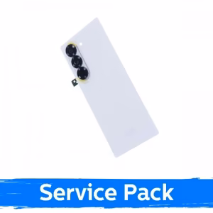 Back Cover Compatible With Samsung F956 Z Fold6 / White / (Service Pack)