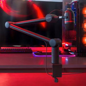 Kruger&Matz Warrior GV-200 USB žaidimų ir vaizdo tinklaraščių mikrofonas
