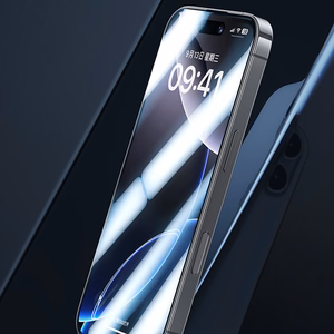Benks grūdintas stiklas Joy Touch matinės tekstūros stiklas (M070) Iphone 17 Pro Max telefonui juodas