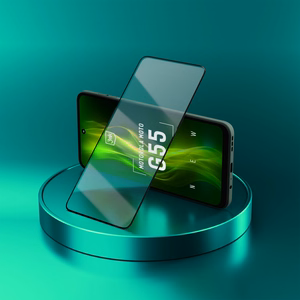 Закалённое стекло 3mk HardGlass Max Lite чёрное для Motorola Moto G55 5G