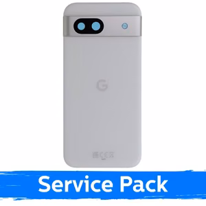 Back Cover Compatible With Google Pixel 8A / Porcelain / (Service Pack)