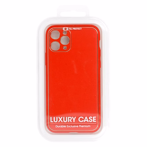 TEL PROTECT prabangus dėklas telefonui Xiaomi Redmi 10C, raudonas