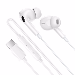 Borofone Ausinės BM100 Pro Fuente su mikrofonu Type C (DAC) baltos