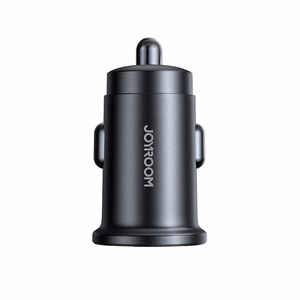 Įkroviklis automobilinis Joyroom (JR-CCN16) (1xUSB-C; 1xUSB; 15W) juodas