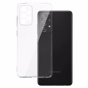 Galinė dėklas telefonui 2 mm puikiai tinka SAMSUNG GALAXY A52/A52S skaidrus