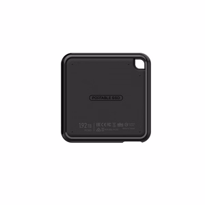 Silicon Power PC60 Portable SSD 1 TB USB A tipo jungties adapteris į USB C tipo jungtį 3.2 Gen 1 (3.1 Gen 1) Juoda