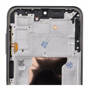 REWA OLED LCD ekranas su rėmeliu, skirtas SAMSUNG A26, juodas