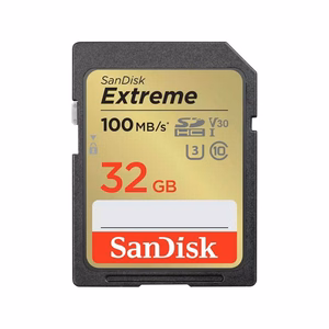 SanDisk карта памяти Extreme SDHC 32GB 100/60MB/s C10 V30 UHS-I U3