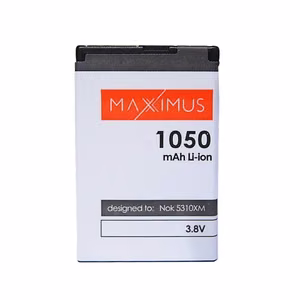 Baterija MAXXIMUS NOK 5310XM 1050 LION X3/7230
