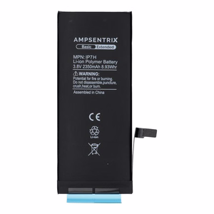 AmpSentrix Basic baterija iPhone 7 (didelės talpos 2350 mAh)