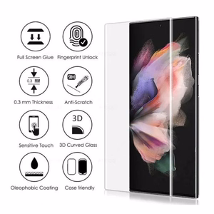 Tempered glass M1 5D UV Glue Samsung S918 S23 Ultra 5G curved transparent