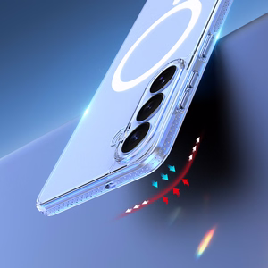 Dux Ducis Clin Mag Case Compatible with MagSafe for Samsung S26 Plus - Transparent